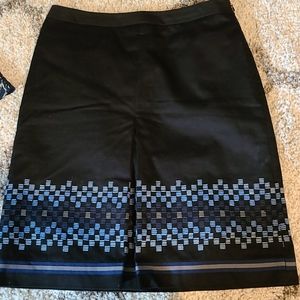 LOFT pleated skirt, size 2